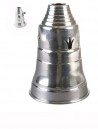 Egyptian Silver Shisha Wind Cover A363 17cm
